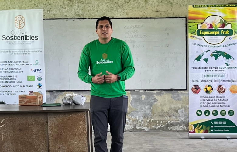 Capacitación de Cultivos Sostenibles a productores
