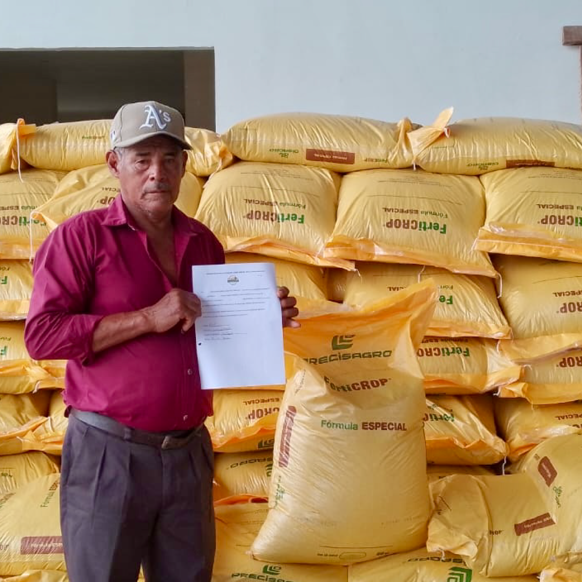 Certificado de capacitación Fairtrade
