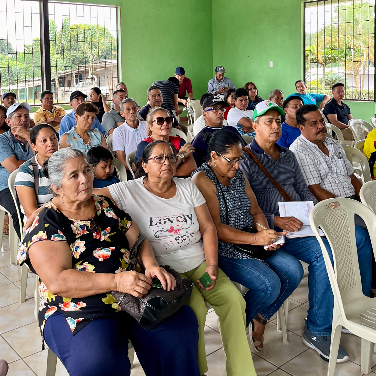 Público en capacitación